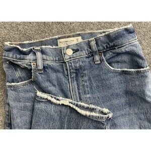 Abercrombie Fitch Jeans Women 26/2R Blue The 70’s Vintage Flare Ultra High Rise